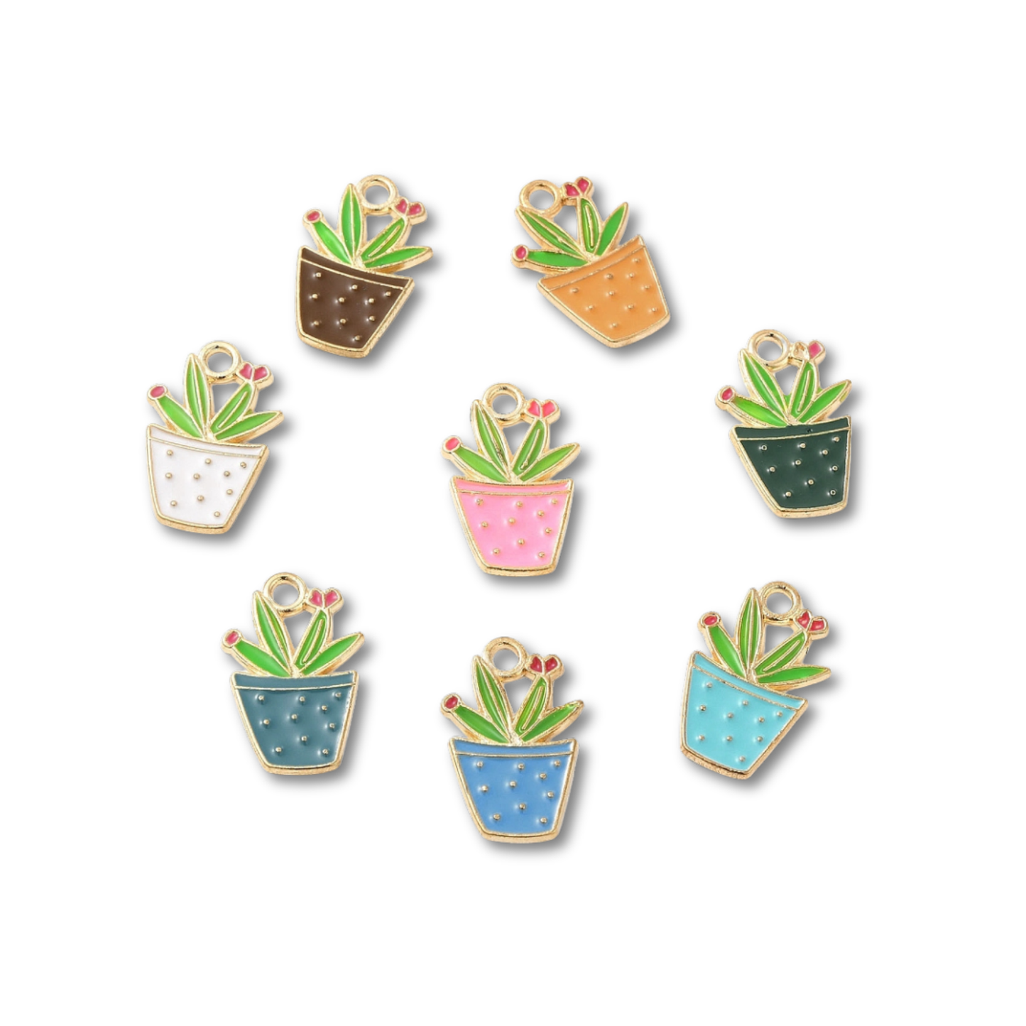 Plant Gold Charm - Assorted