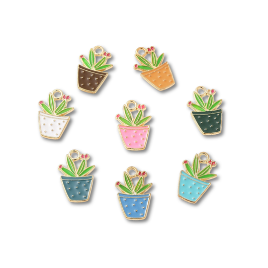 Plant Gold Charm - Assorted