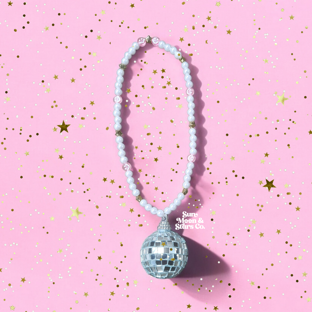 Pearl Dreams Disco Ball Car Charms