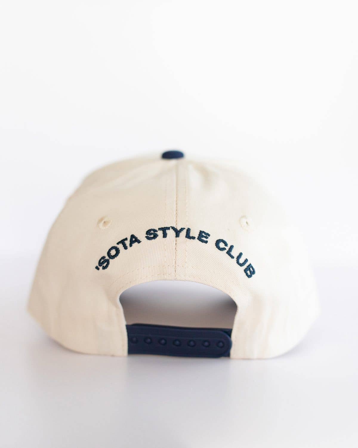 Ope 'Scuse Me Hat - Navy Blue & Cream
