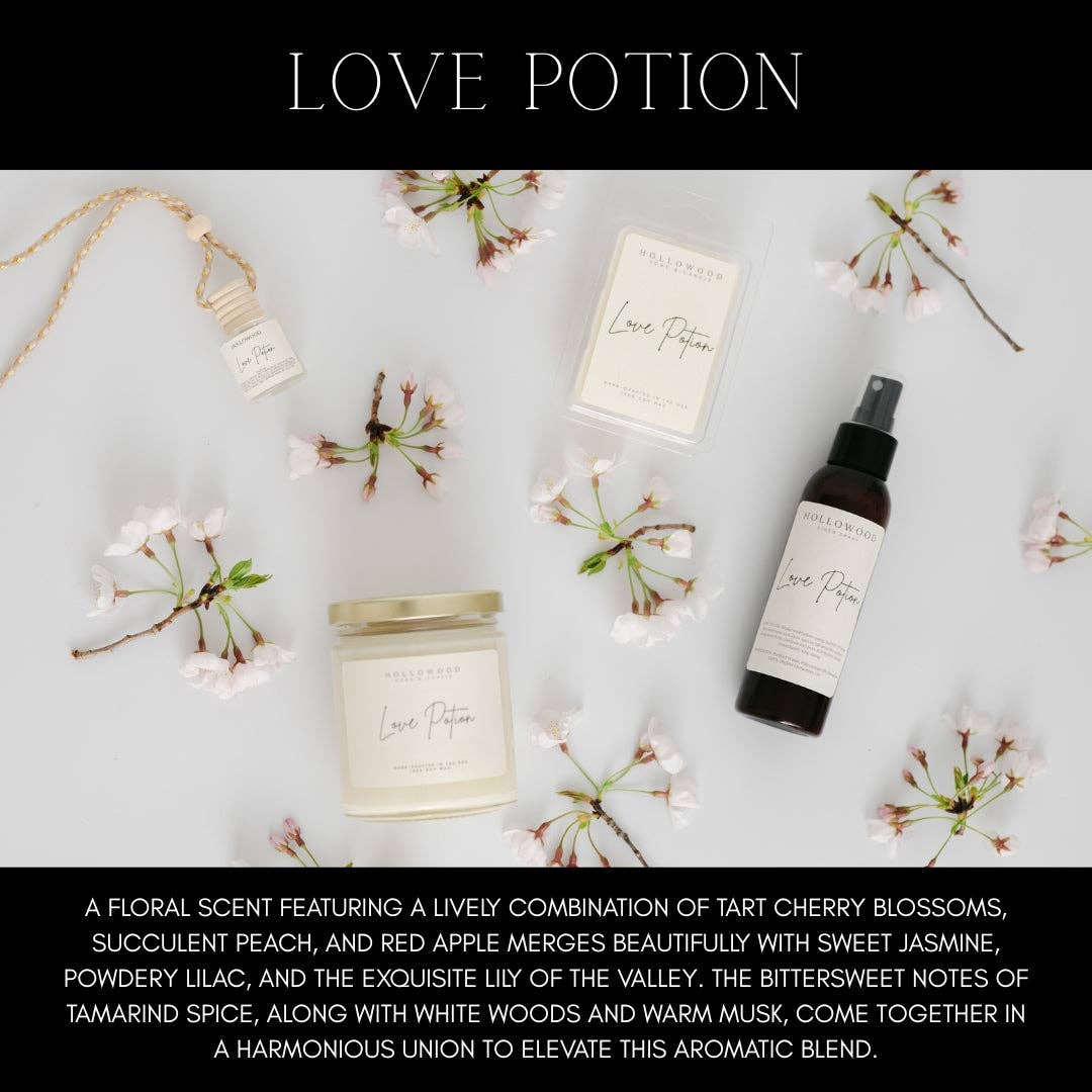 LOVE POTION | SPRING | 4 OZ | LINEN SPRAY