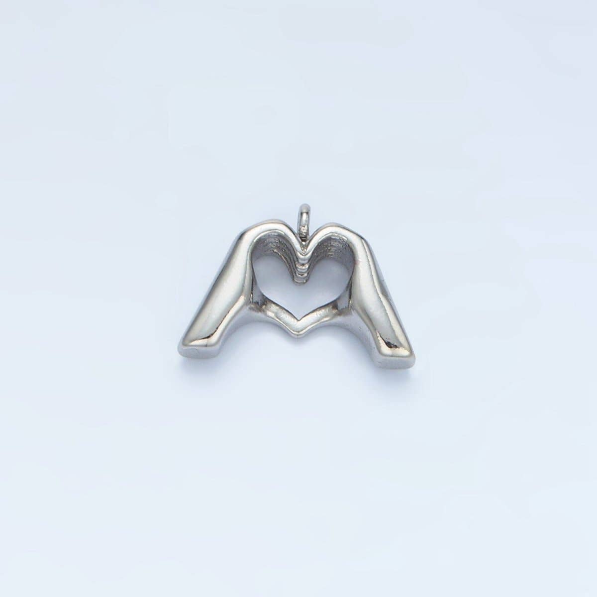 Heart Hands Charm