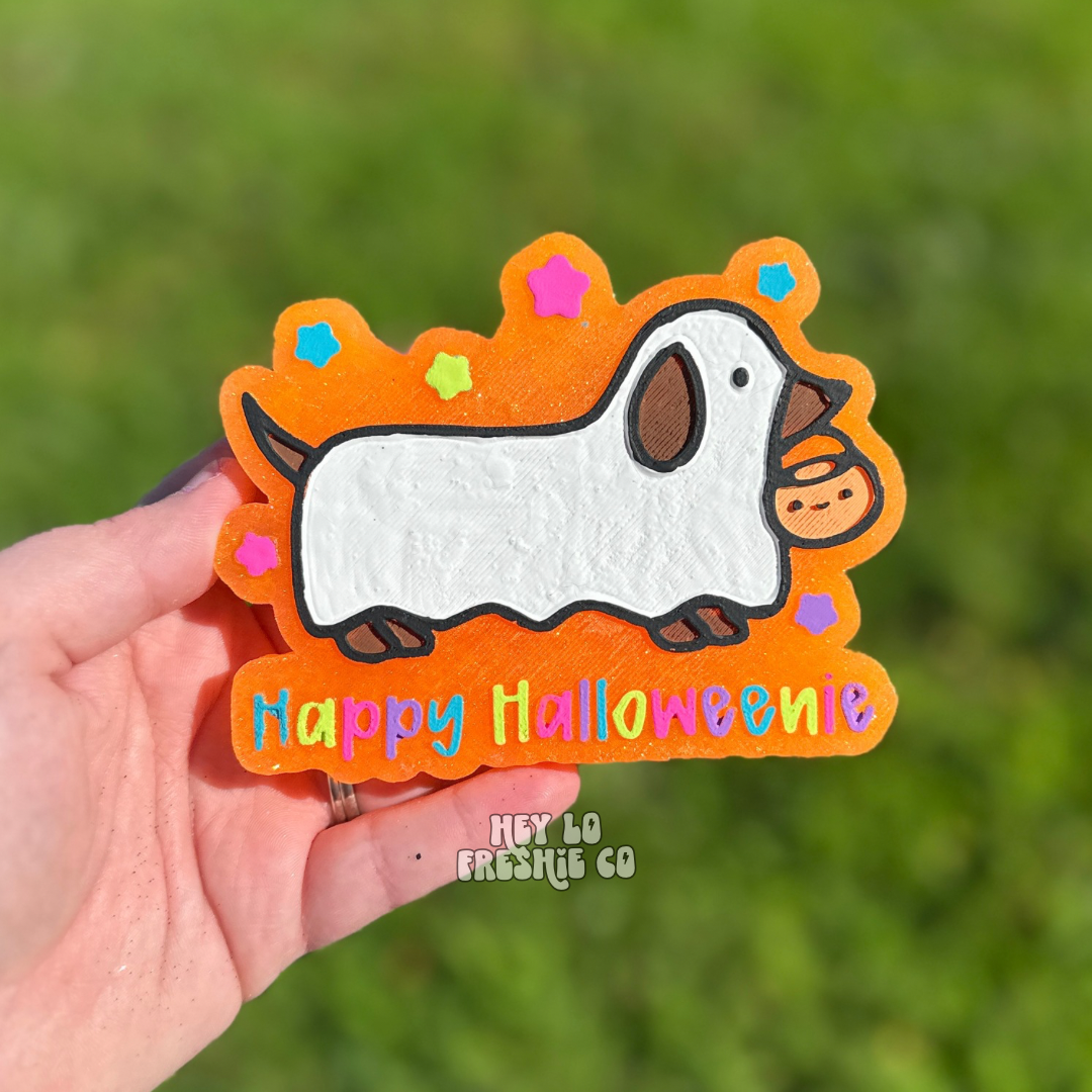 Happy Halloweenie | Halloween Car Freshie