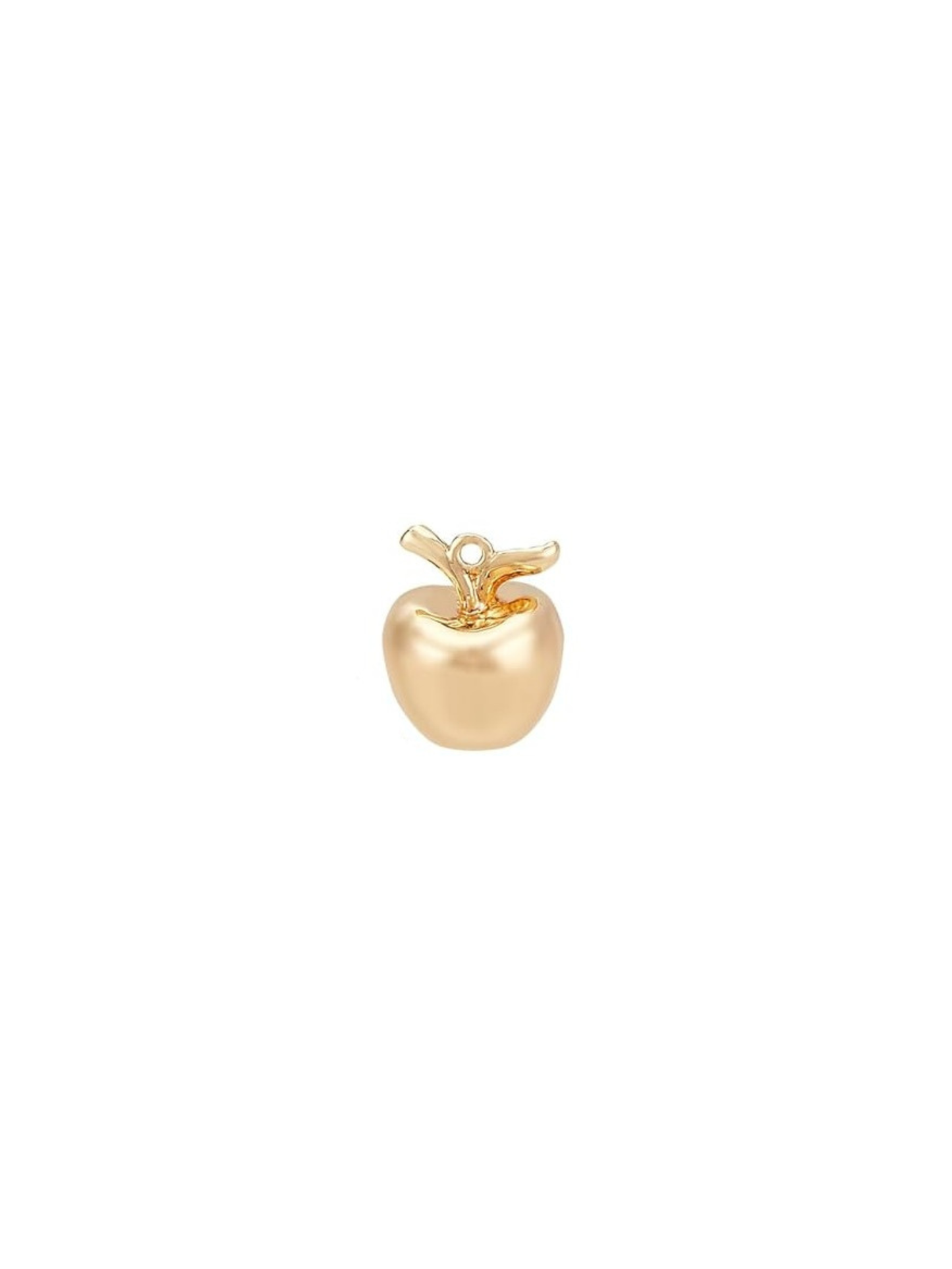 Gold Apple Charm