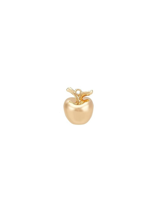 Gold Apple Charm