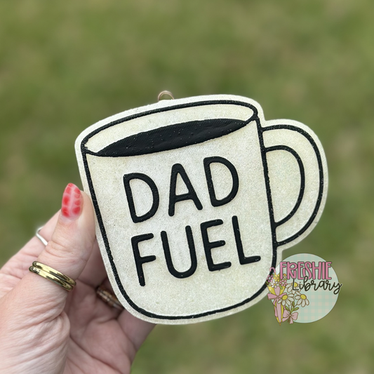 Dad Fuel Coffee Car Freshie