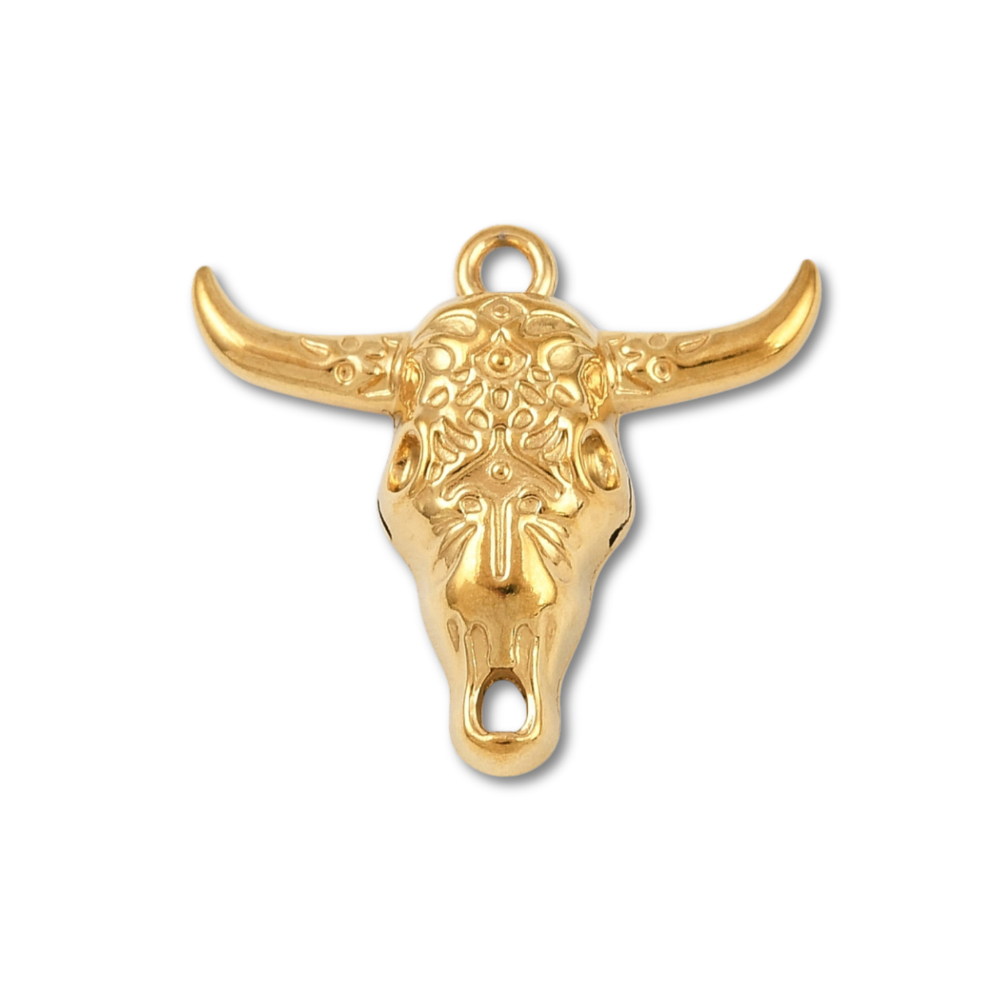 Bullhead Gold Charm