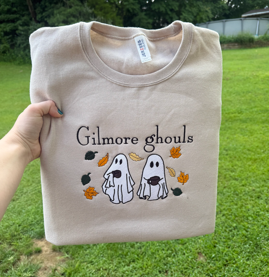 Gilmore Ghouls Embroidered Sweatshirt
