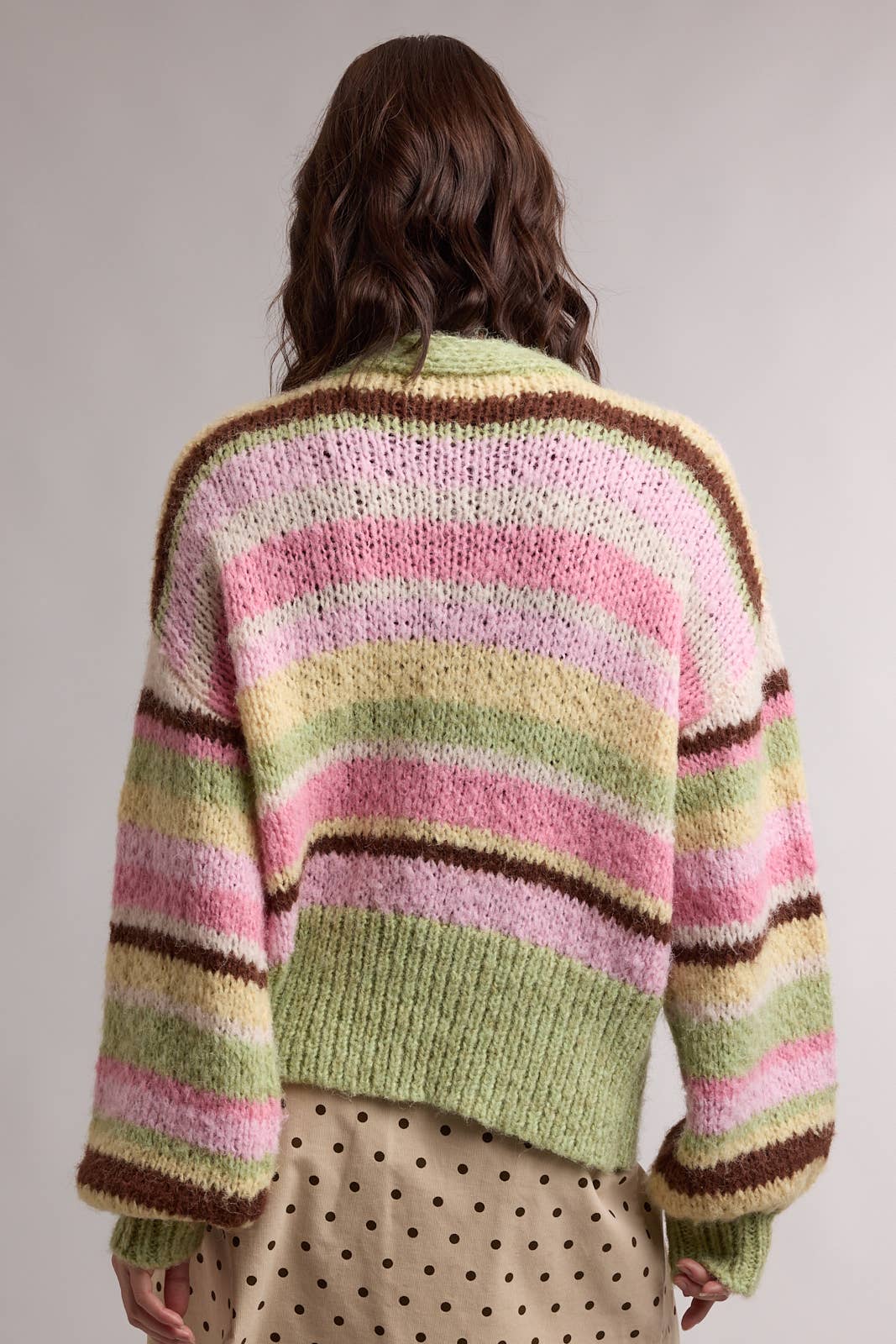 Y2K-esque Stripey Cardi