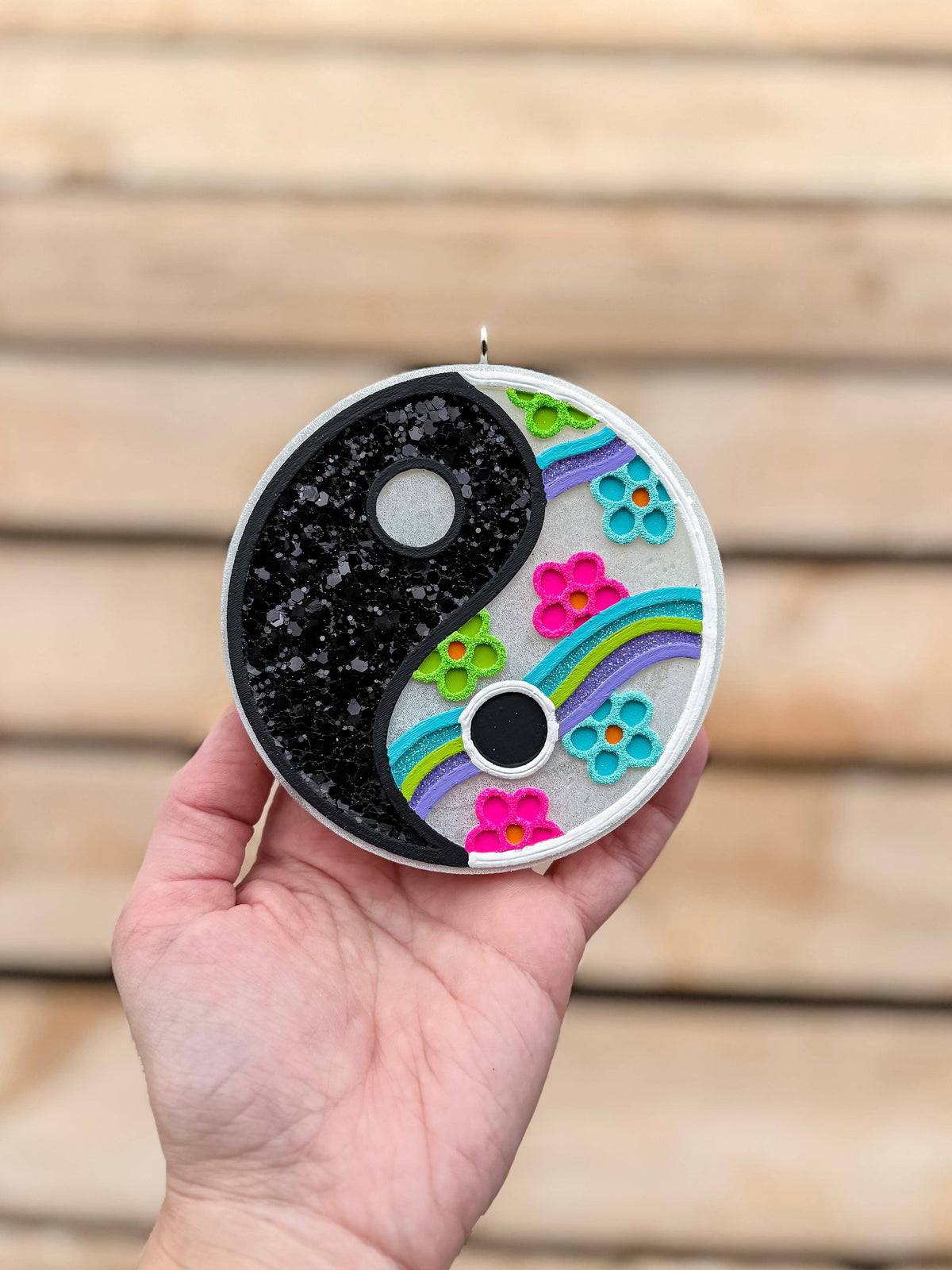 Groovy Yin Yang Freshie