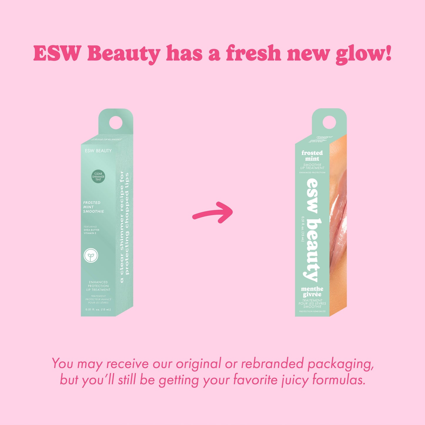 Frosted Mint Smoothie Enhanced Protection Lip Treatment