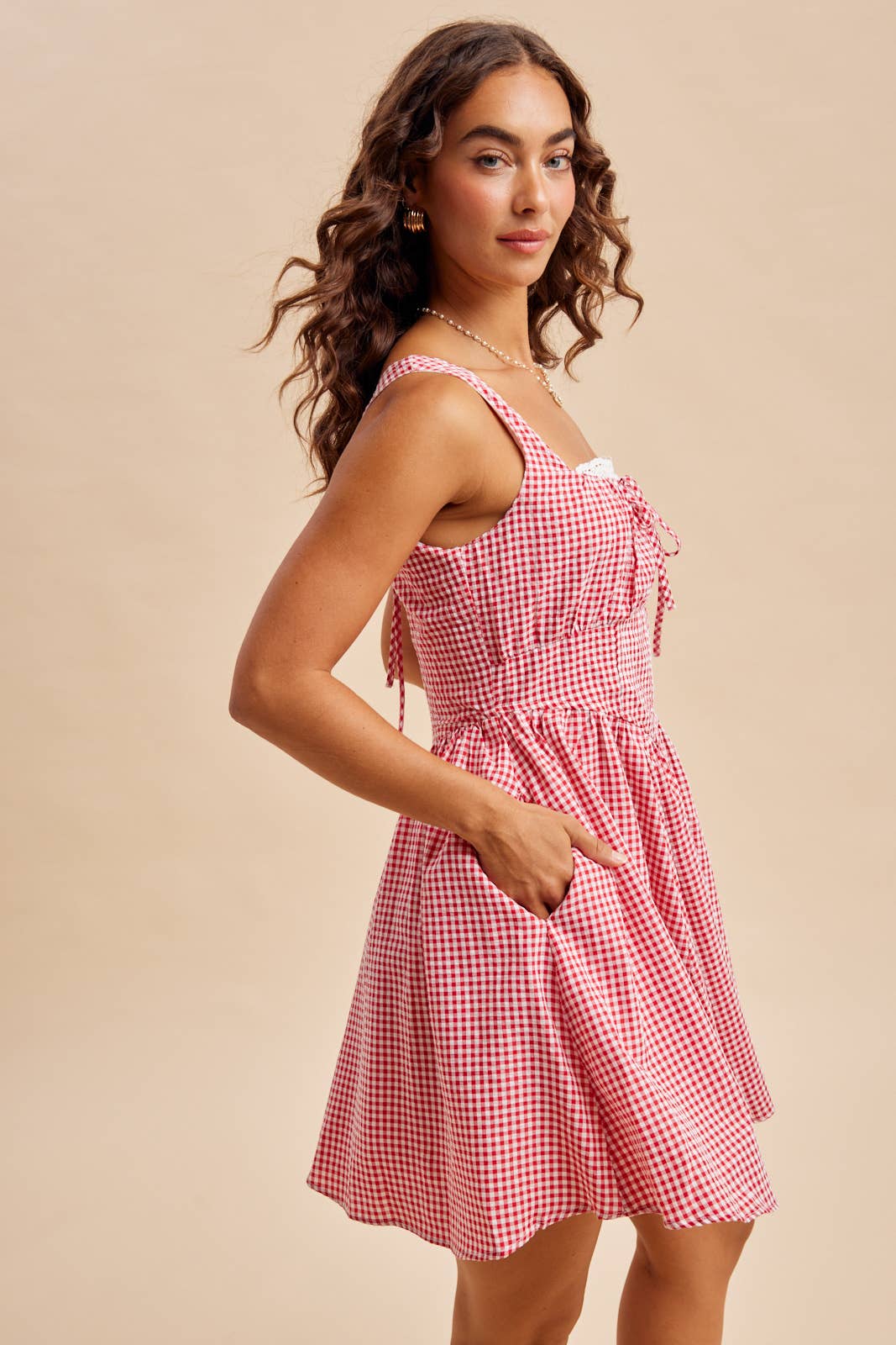 Milkmaid Baby Drop Waist Dress