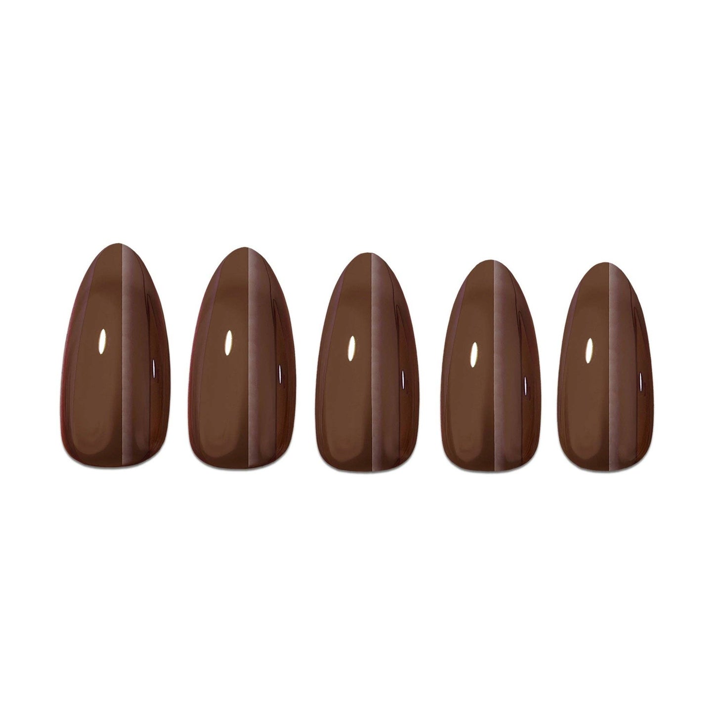 Chocolate Glaze Press-on Nails