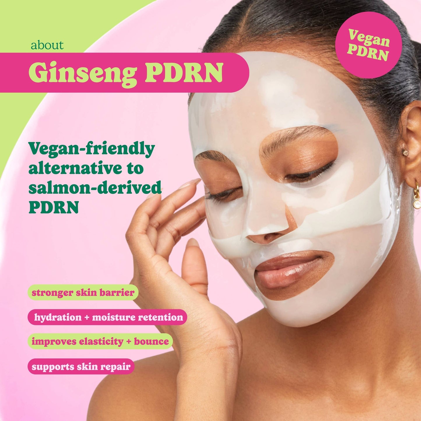 Dose of Moisture Hydrating Hydrogel PDRN Face Mask