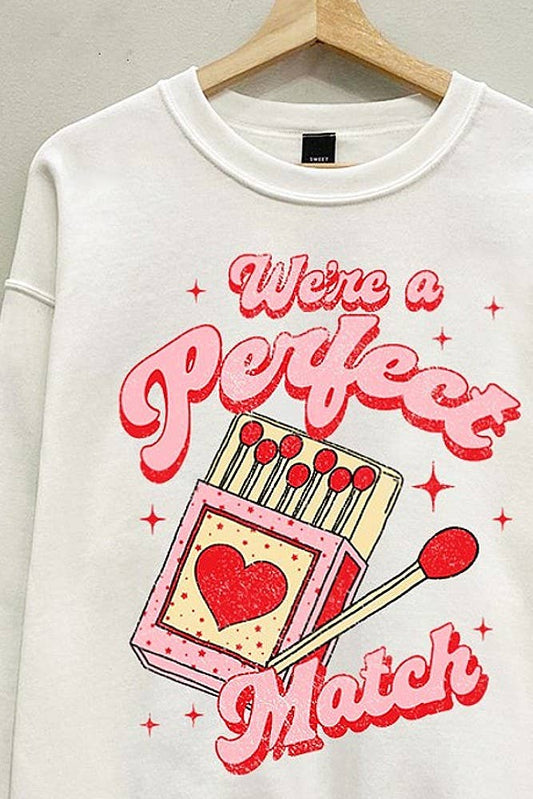 Perfect Match Valentine's Sweatshirt
