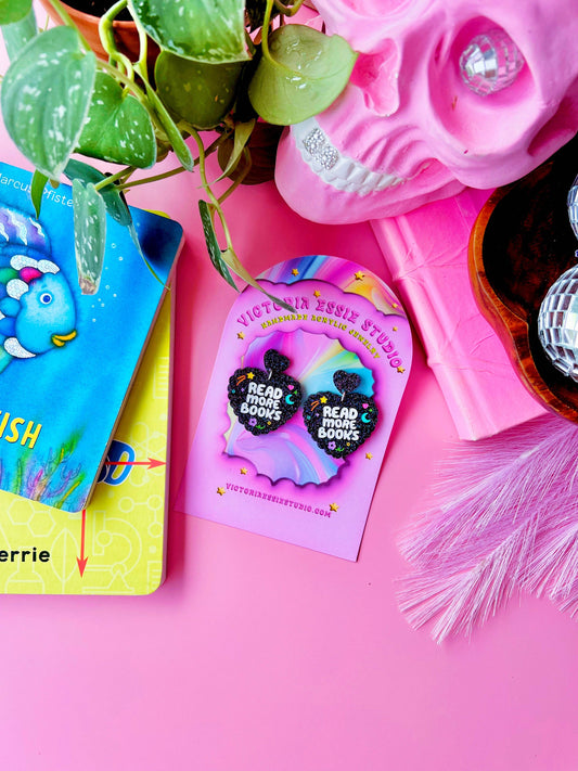 Read More Books Earrings