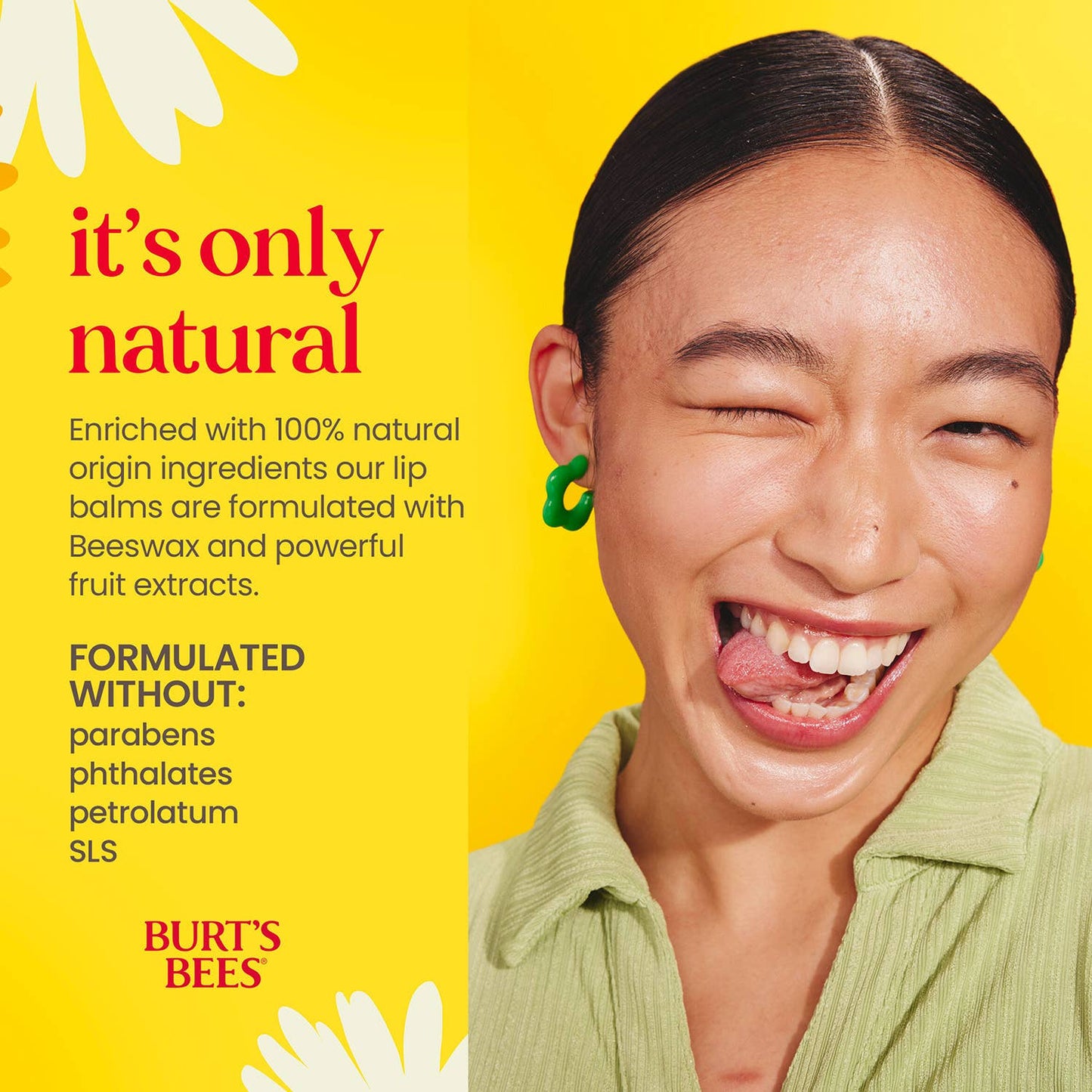 Beeswax Lip Balm Original With Peppermint & Vitamin E