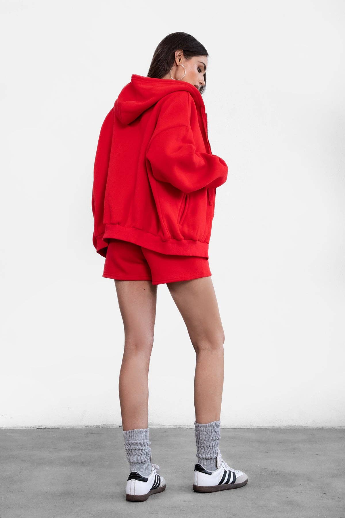 Cloud Oversized Loose Fit Hoodie - PLUS