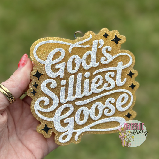 God’s Silliest Goose Car Freshie 