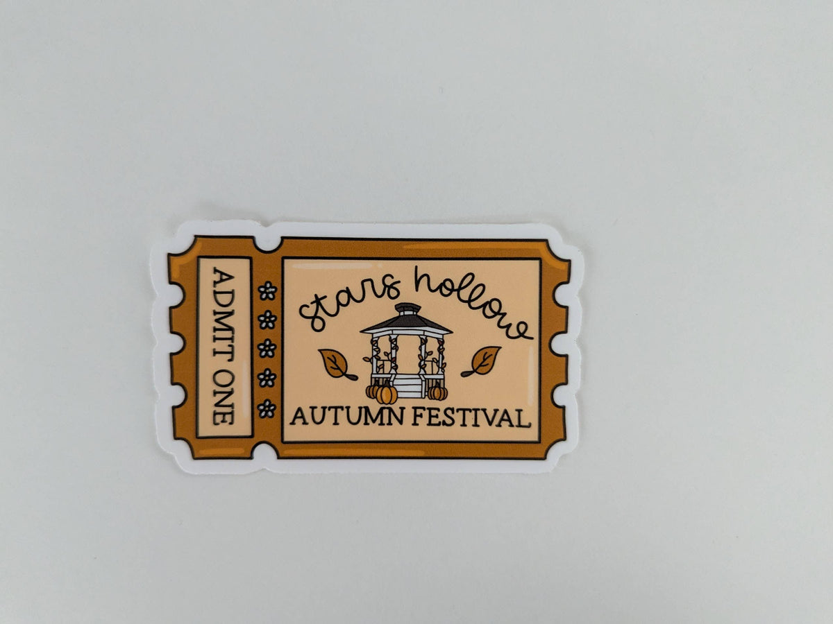 GG Autumn Festival Ticket Sticker