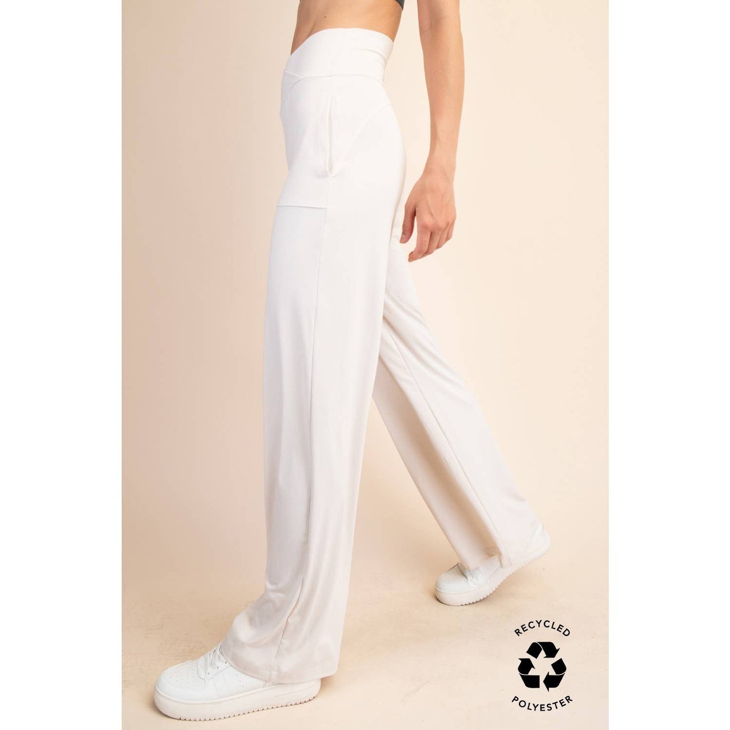 Rae Mode | V Waist Butter Wide Leg Pant