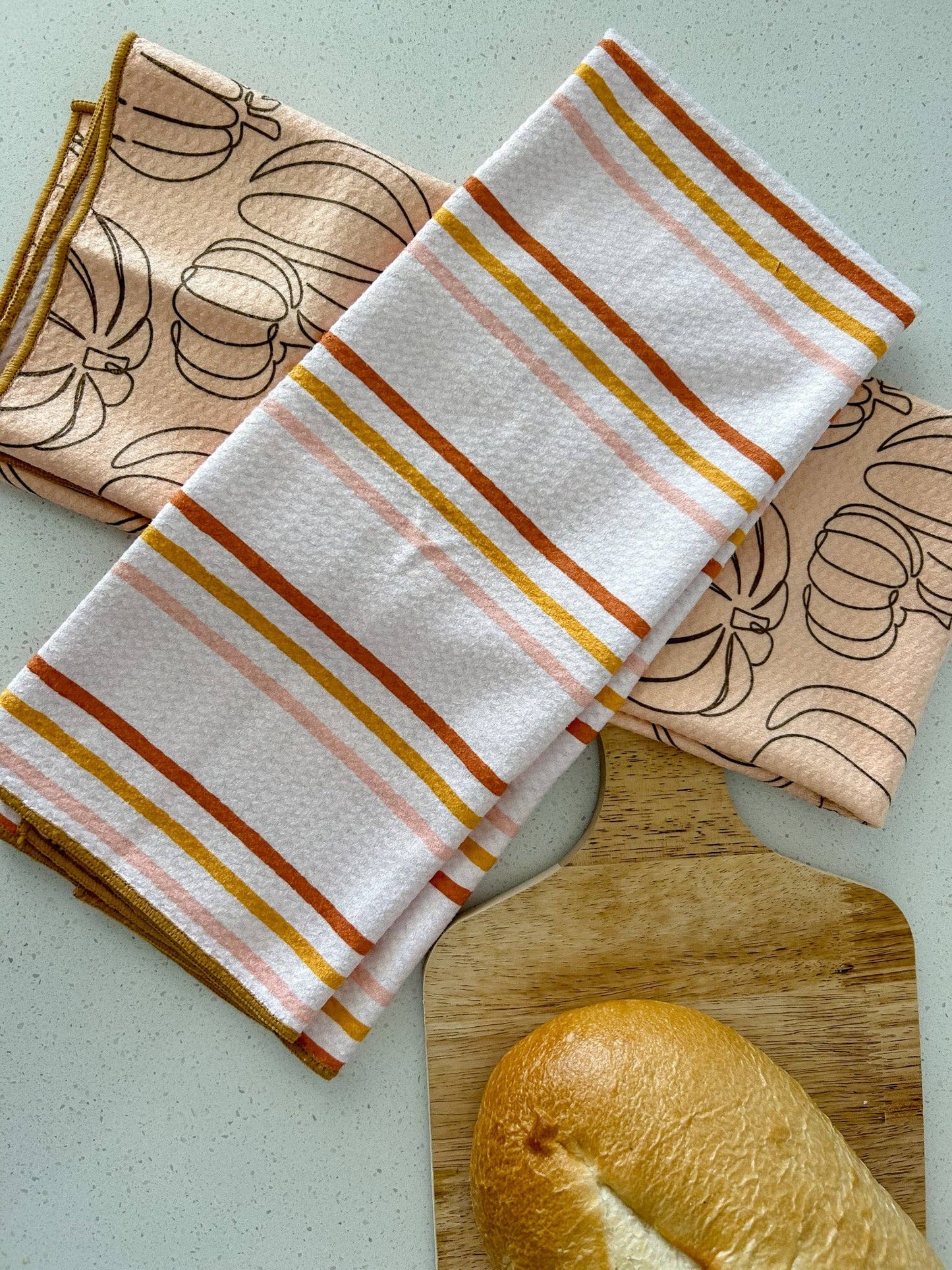 Bloom Towels | Fall Harvest Waffle Knit Kitchen Towel