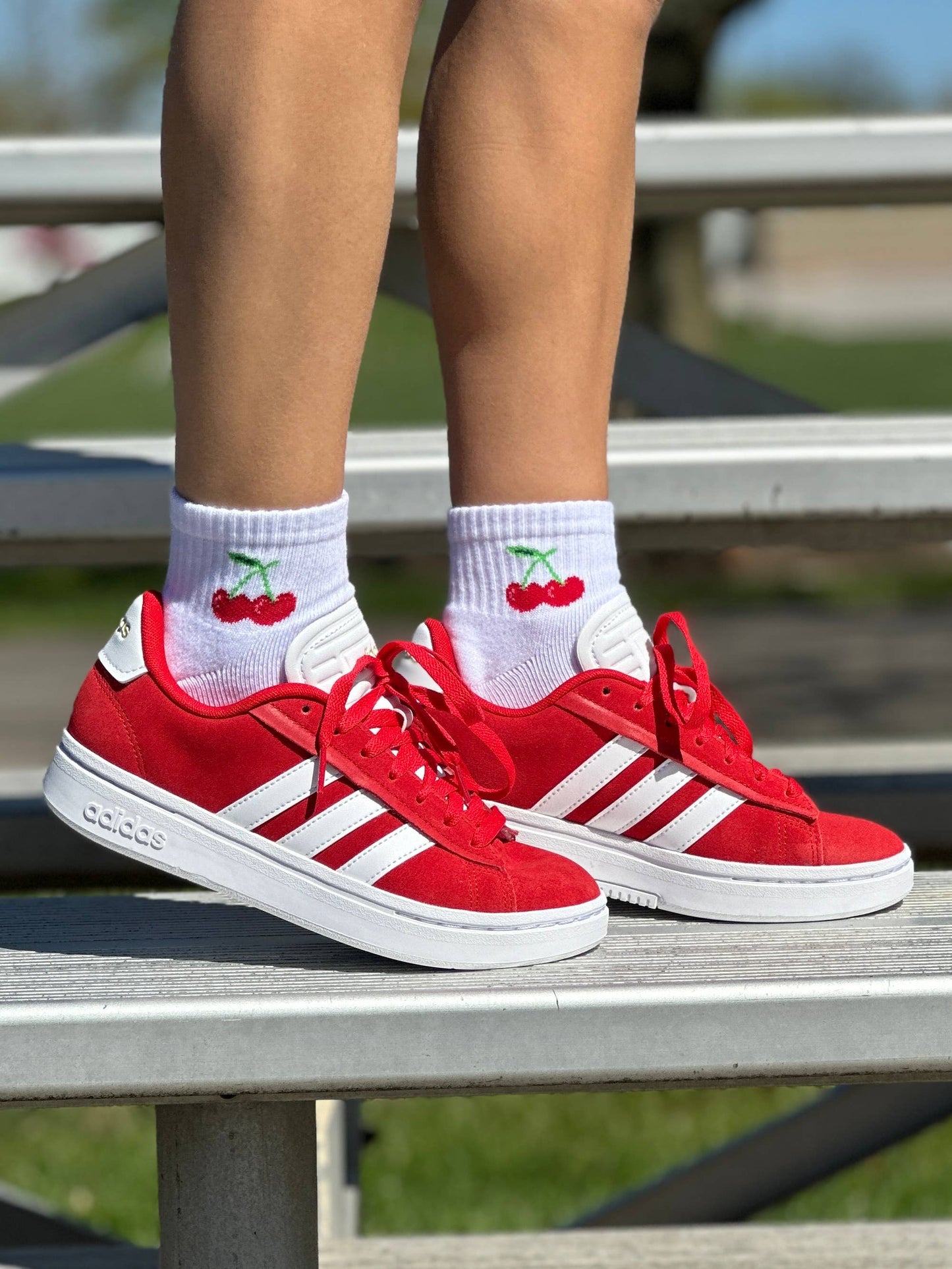Cherries Ankle Socks