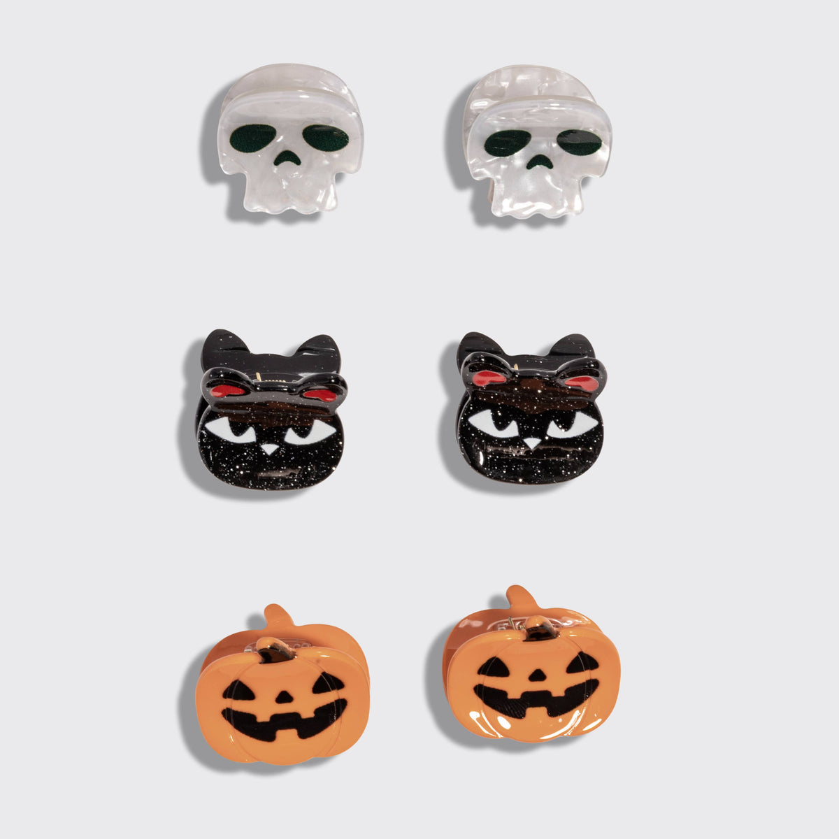 Kitsch | Mini Claw Clips 6pc Set - Halloween Squad