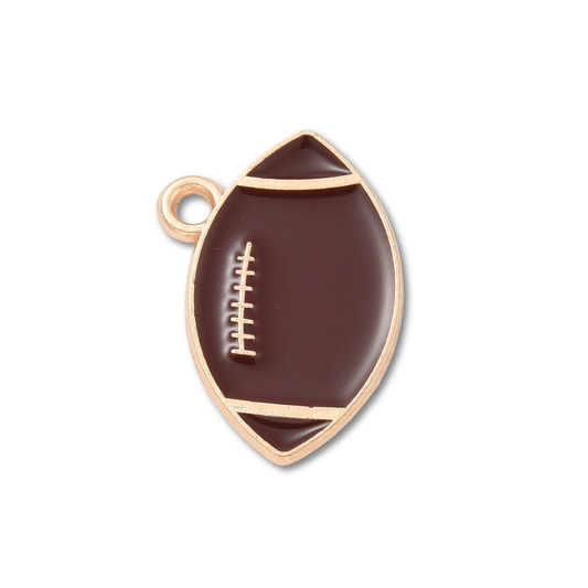 Football Gold Charm