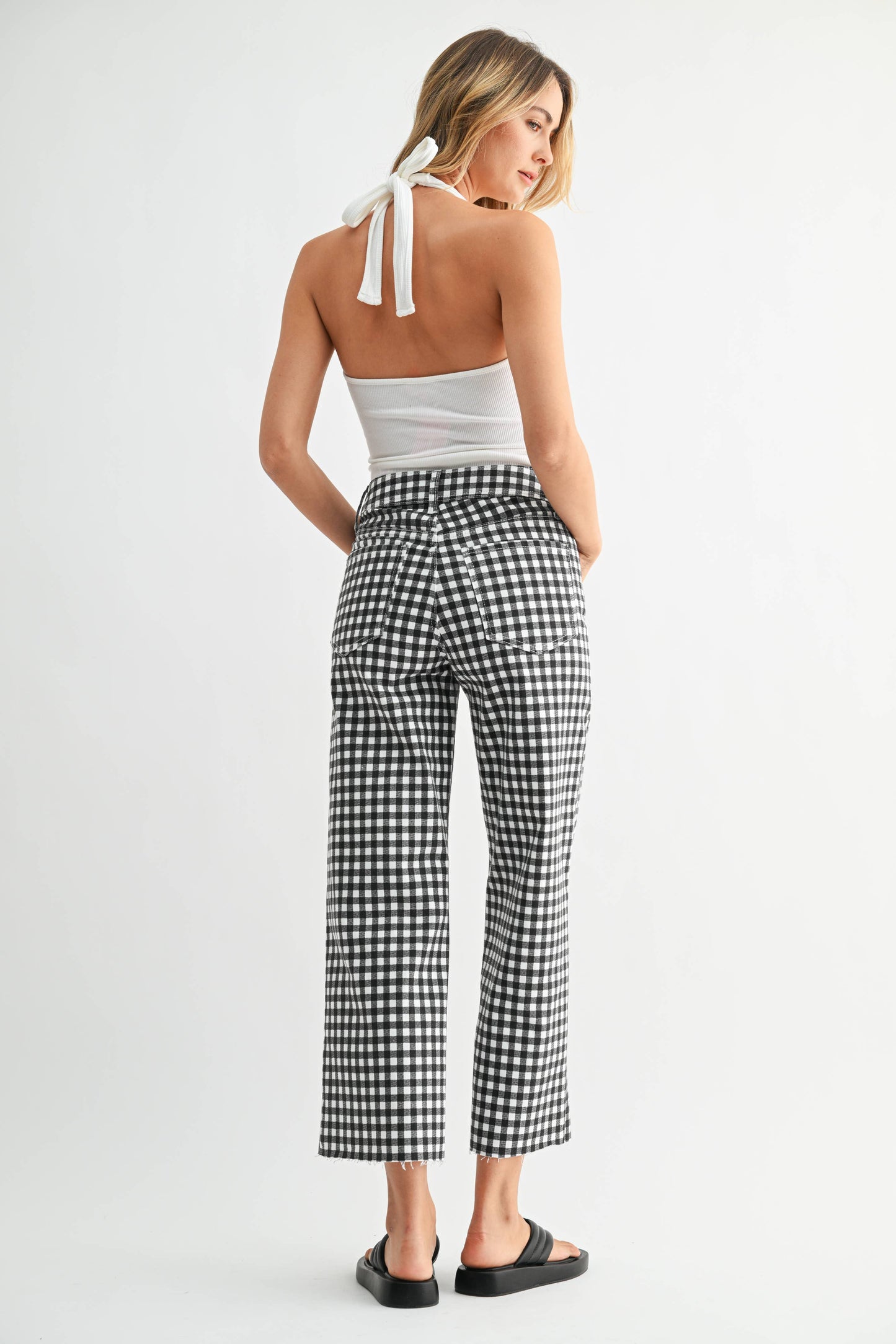 JBD | Gingam Girl Utility Pant