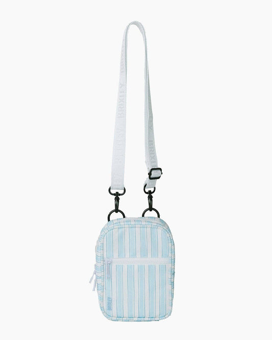 Blue Striped Crossbody Sling
