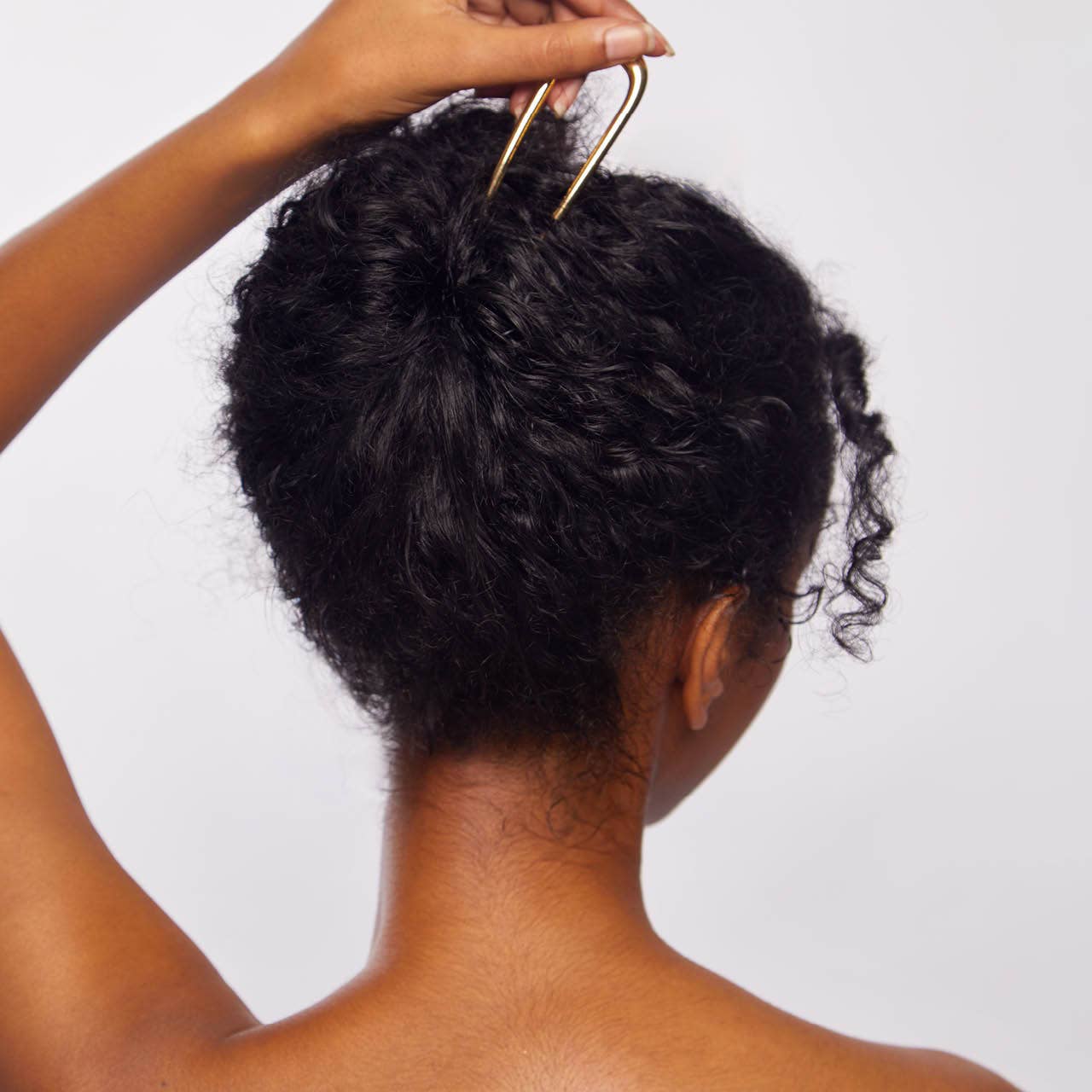 Kitsch | Metal French Hair Pin - Gold