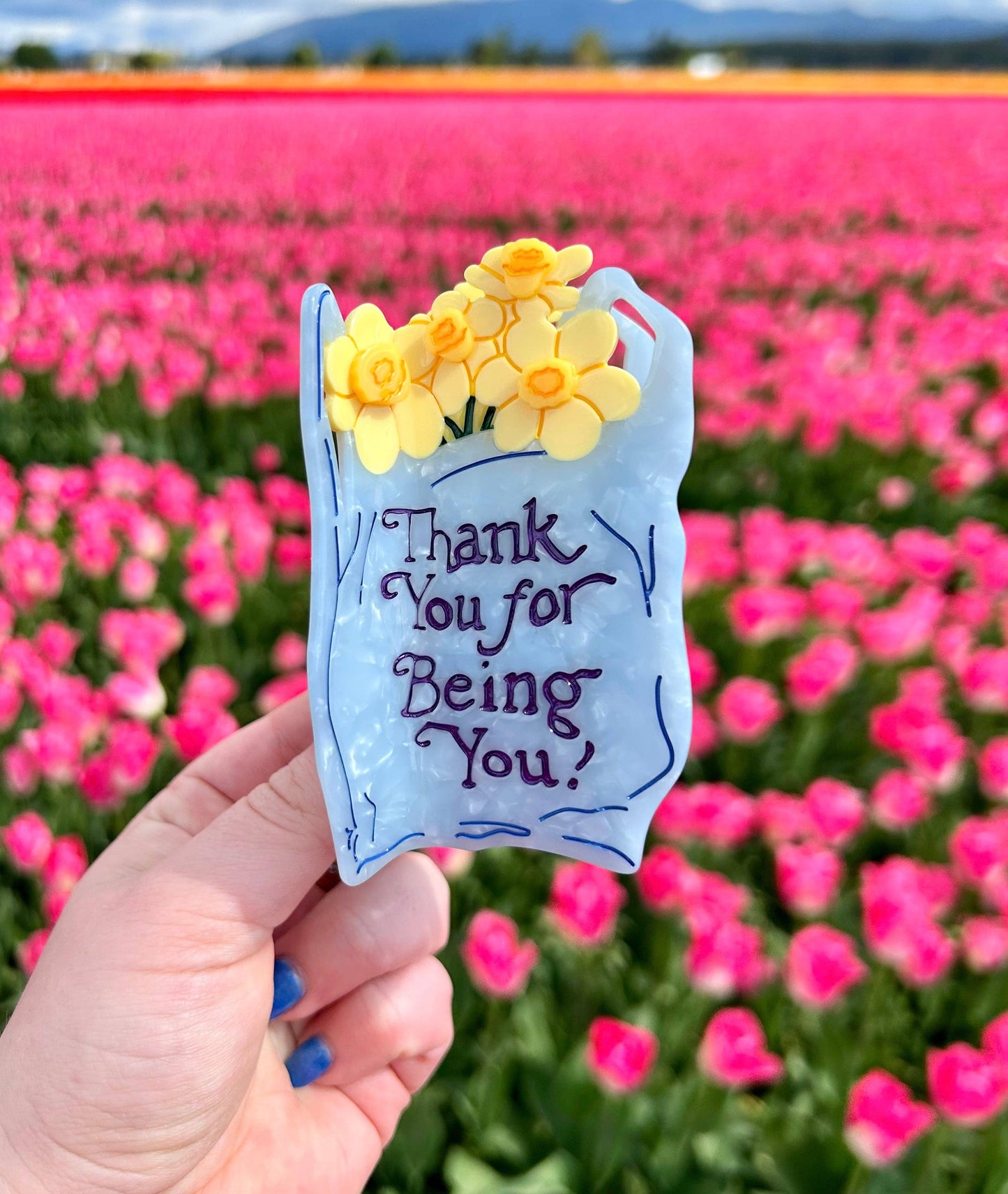 Thank You Bag Hair Claw TPF x Lindsey Cherek Waller