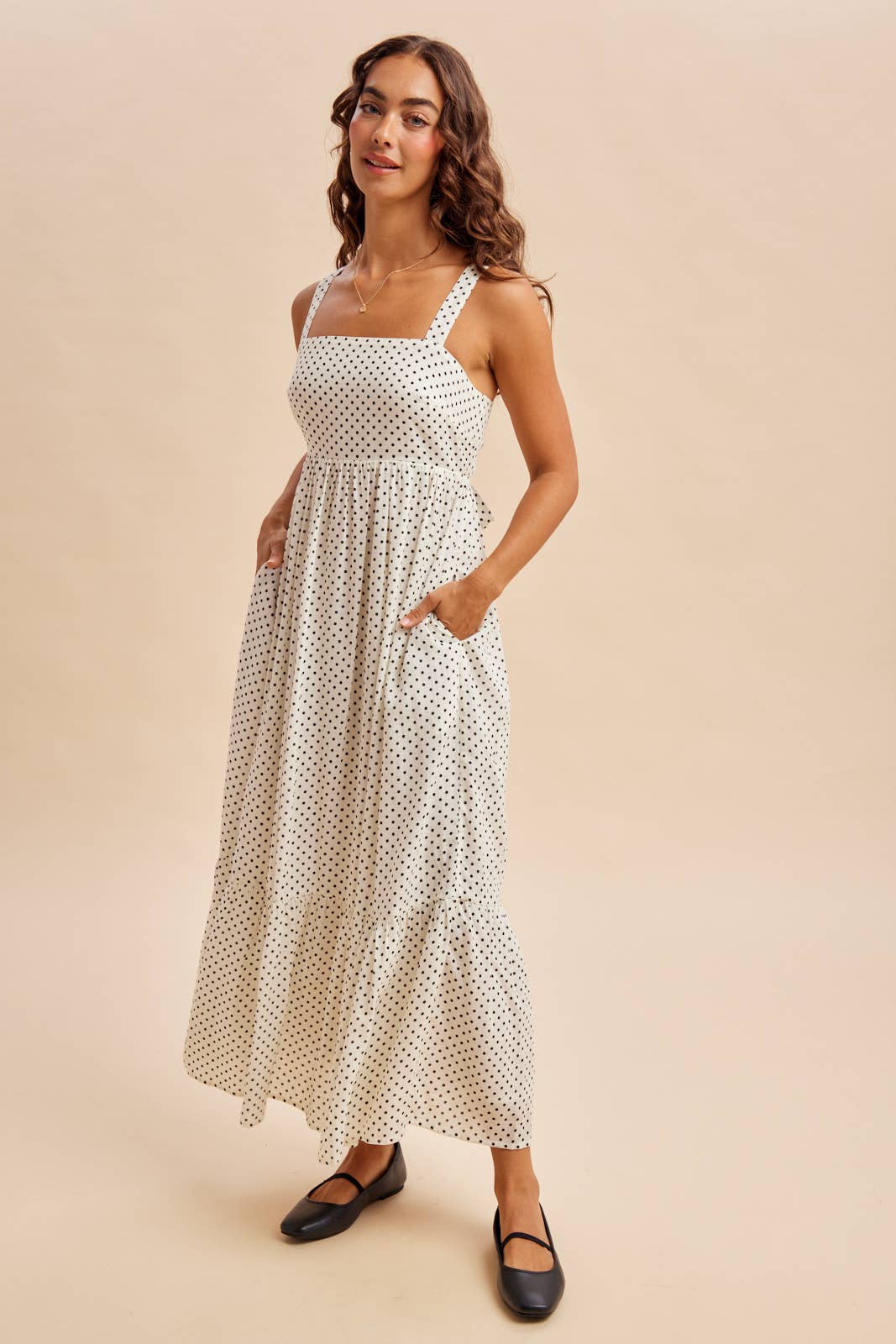 POLKA BOW MAXI