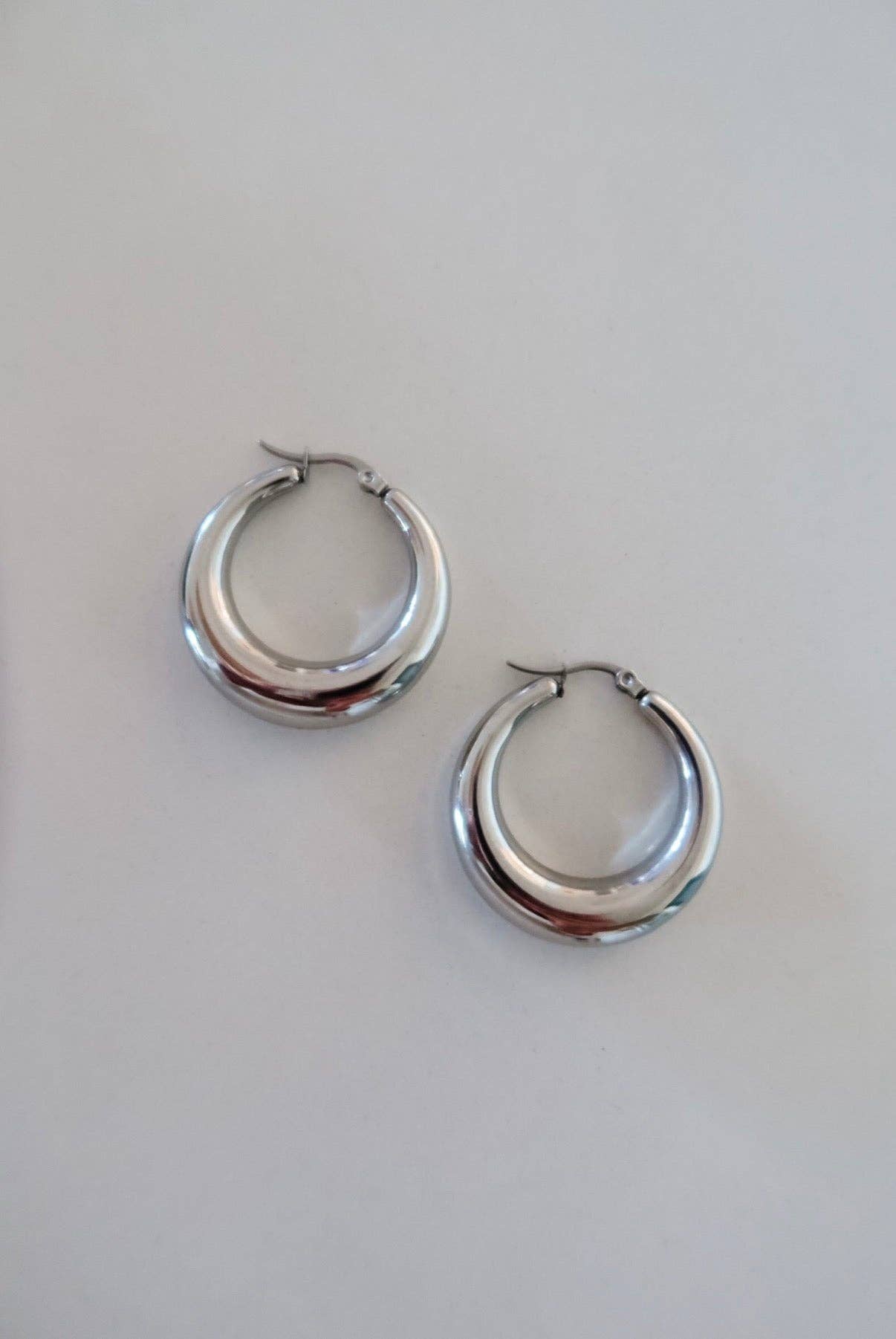 THE CLEO HOOP | SILVER