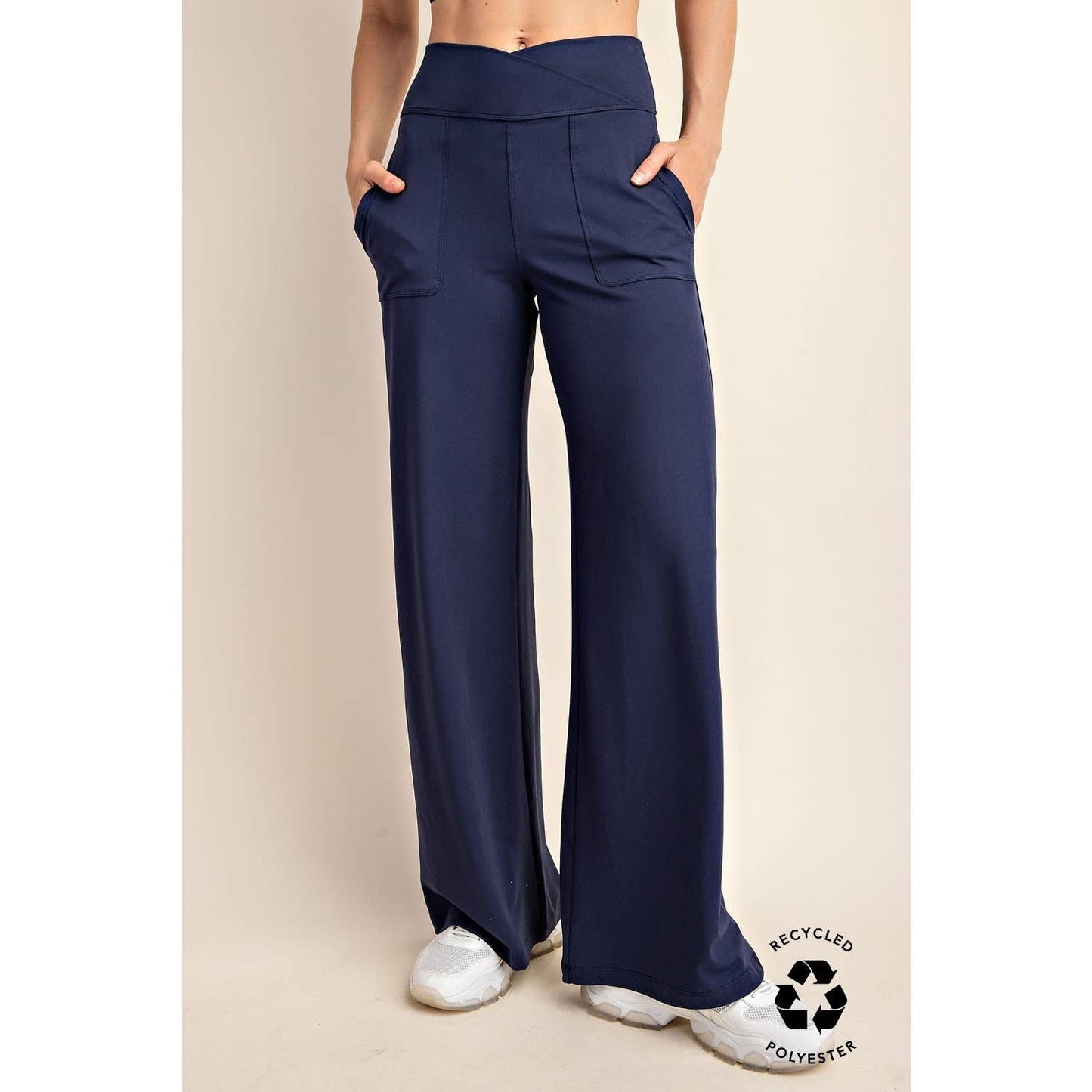 Rae Mode | V Waist Butter Wide Leg Pant