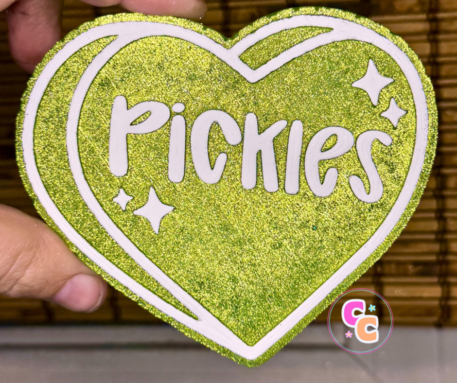 Pickles Heart Freshie | Car Air Freshener | Cute Freshie