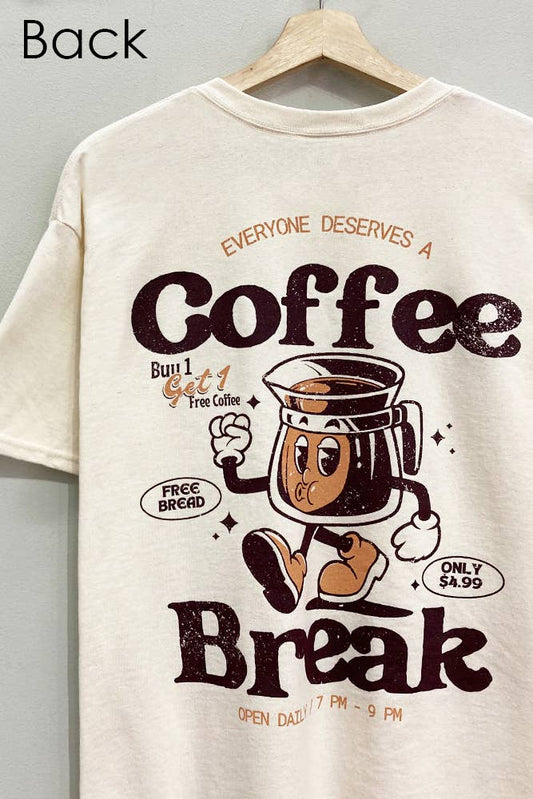 Sweet Claire | Coffee Break Cotton Tee