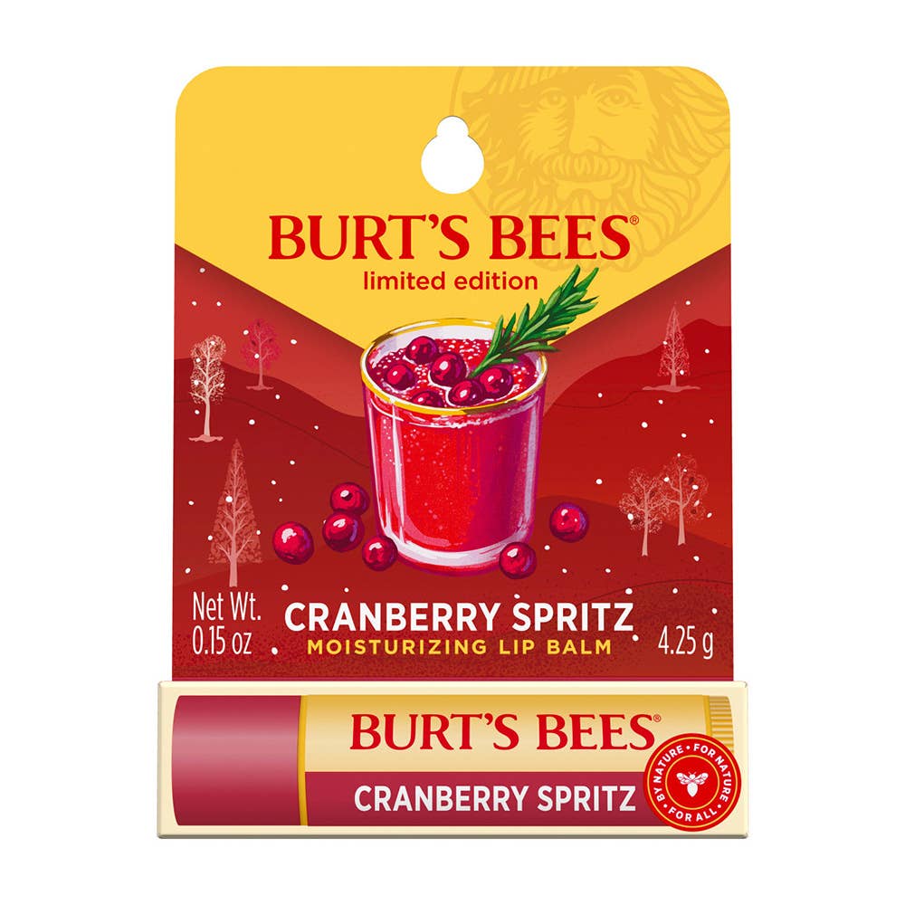 Holiday Cranberry Spritz Lip Balm 0.15 Oz. Blister Box
