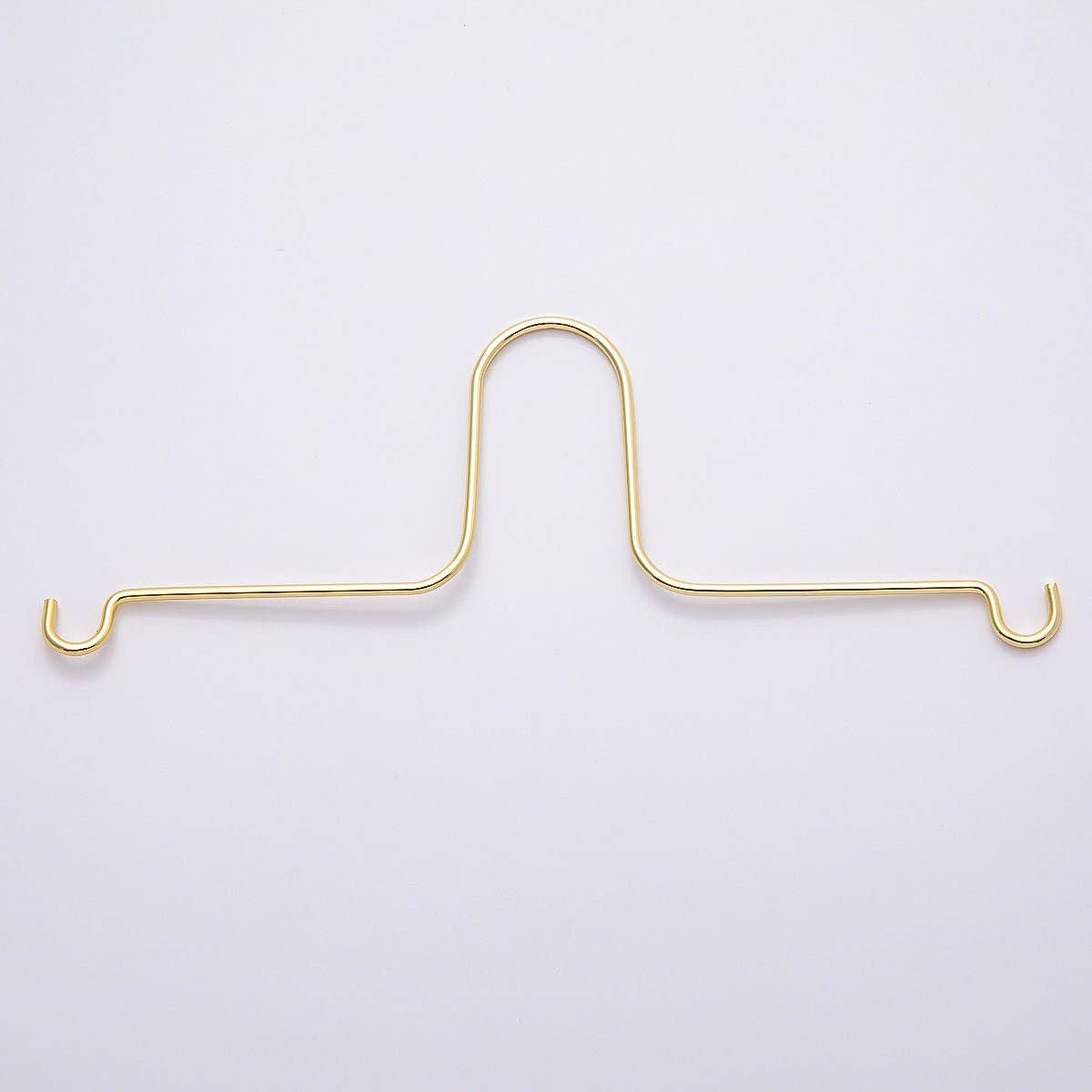 DIY Wire Rearview Mirror Car Charm Hanger Findings Hanging in Gold & Silver | WA-04478 WA-04755