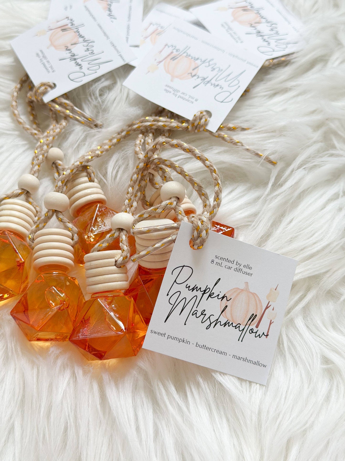 Pumpkin Marshmallow Car Diffuser