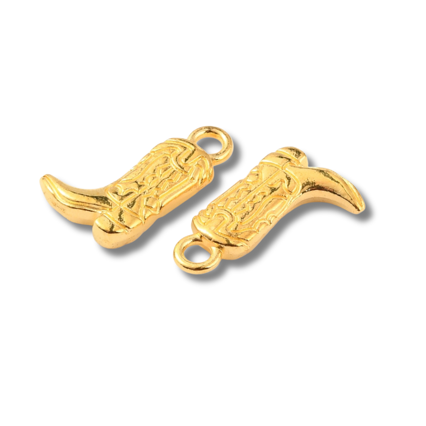 Cowboy Boot Gold Charm