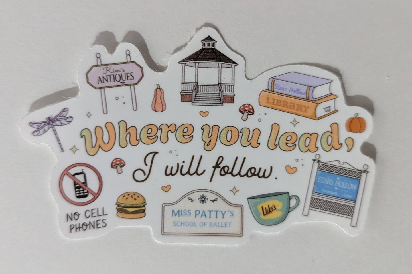 GG Where You Lead Sticker