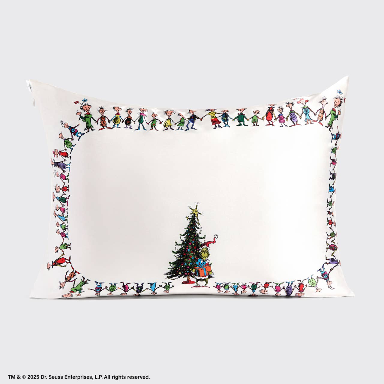 Kitsch | The Grinch x Kitsch Satin Pillowcase in Whoville