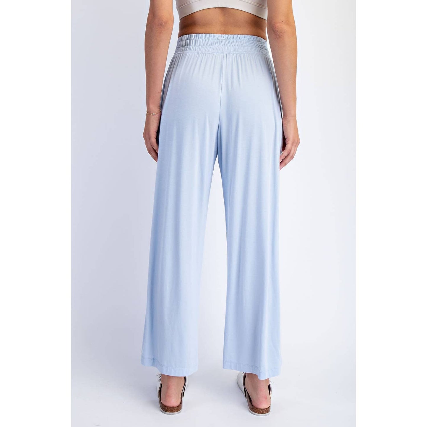 Rae Mode | Modal Wide Leg Cropped Pant
