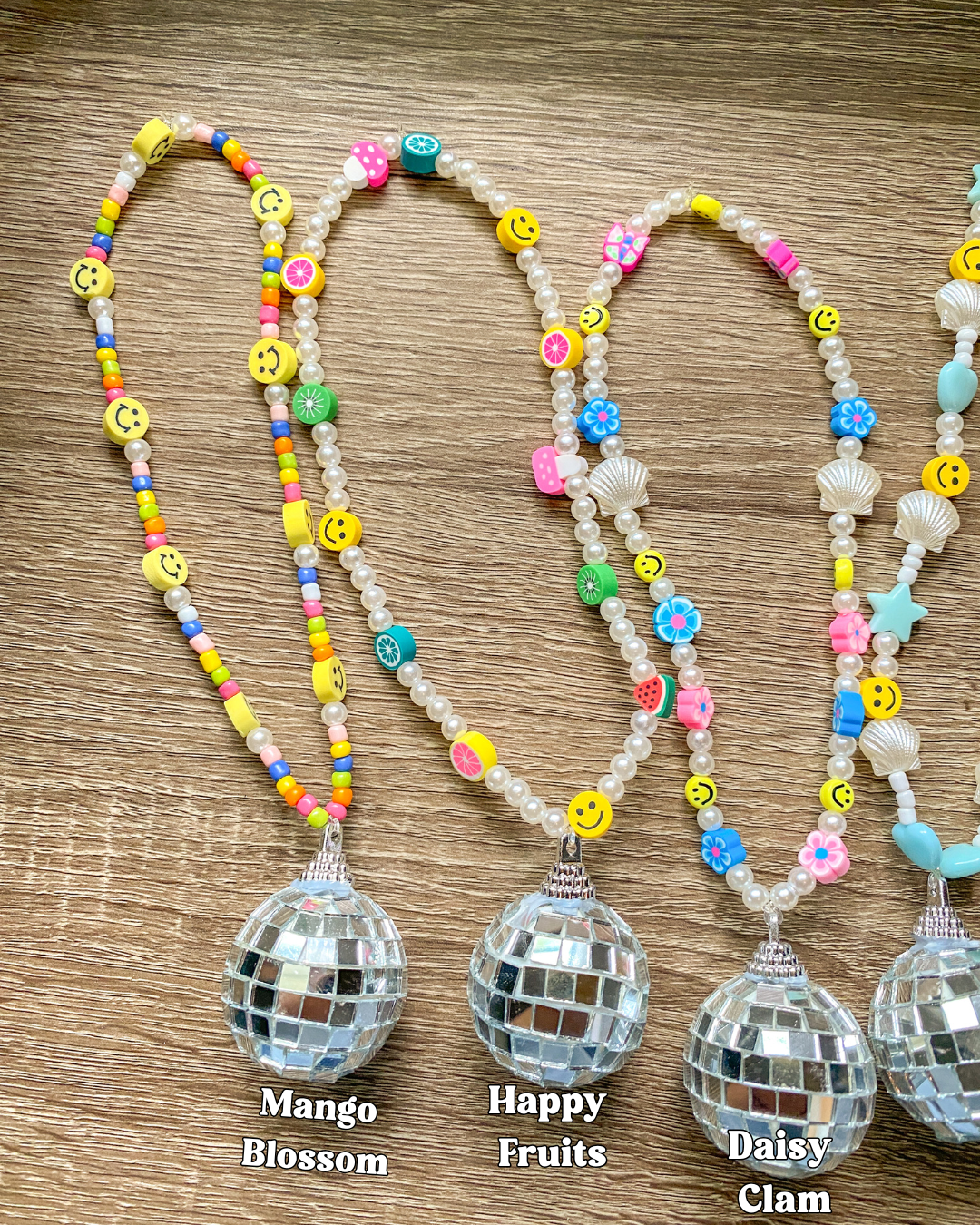 Fruit Blossom Disco Ball Car Charm