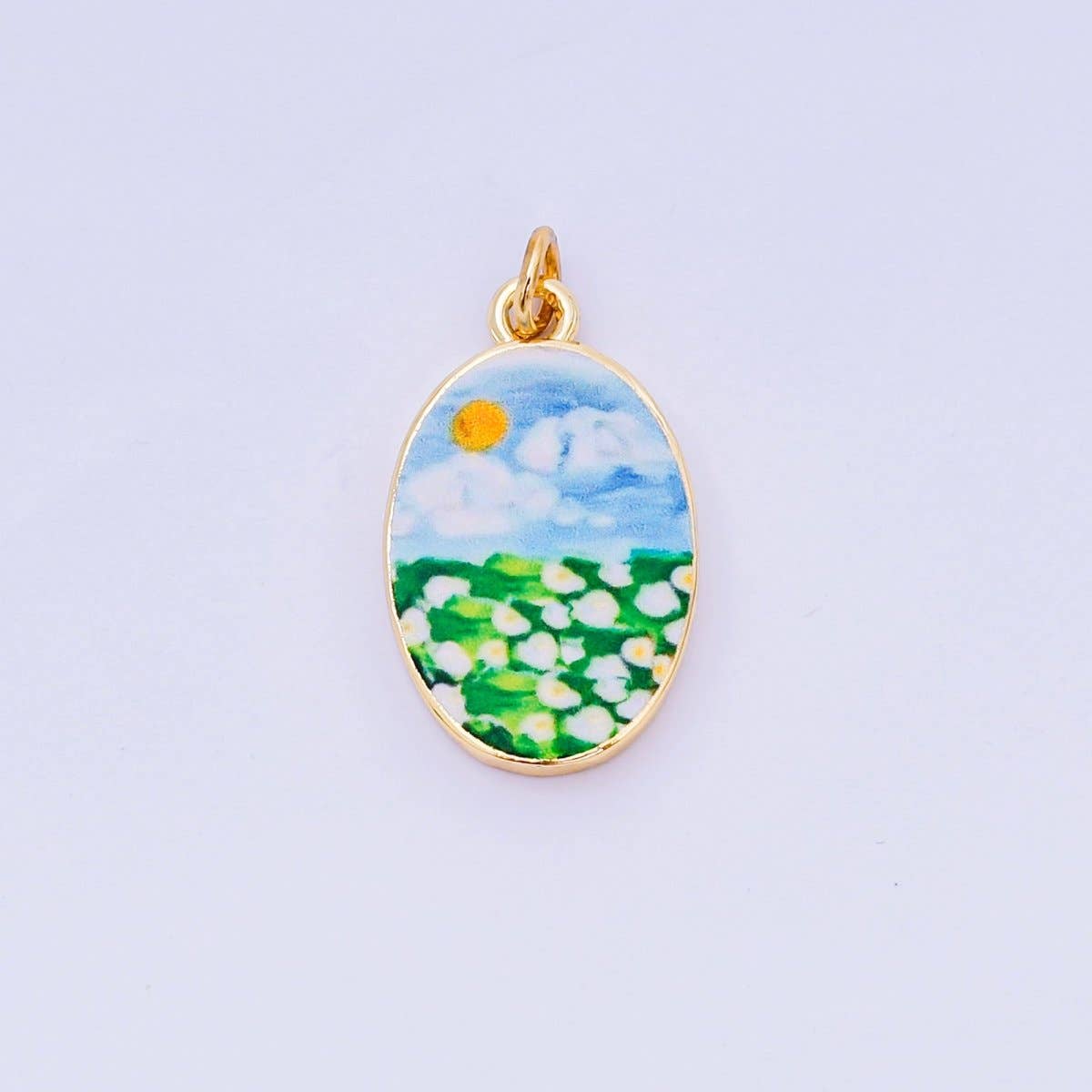 Enamel Art Piece Charms