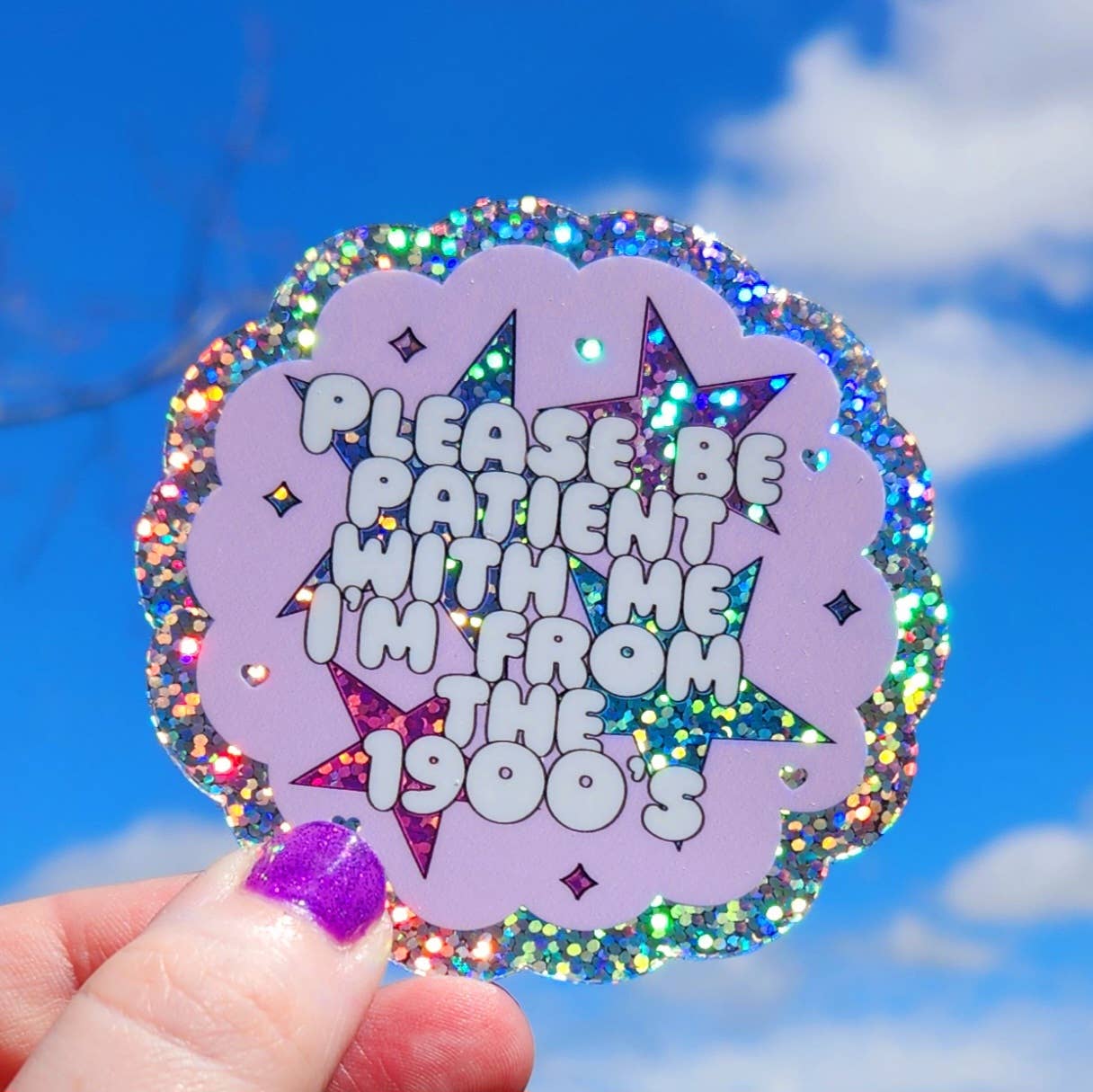 Please be patient sticker hydroflask planner