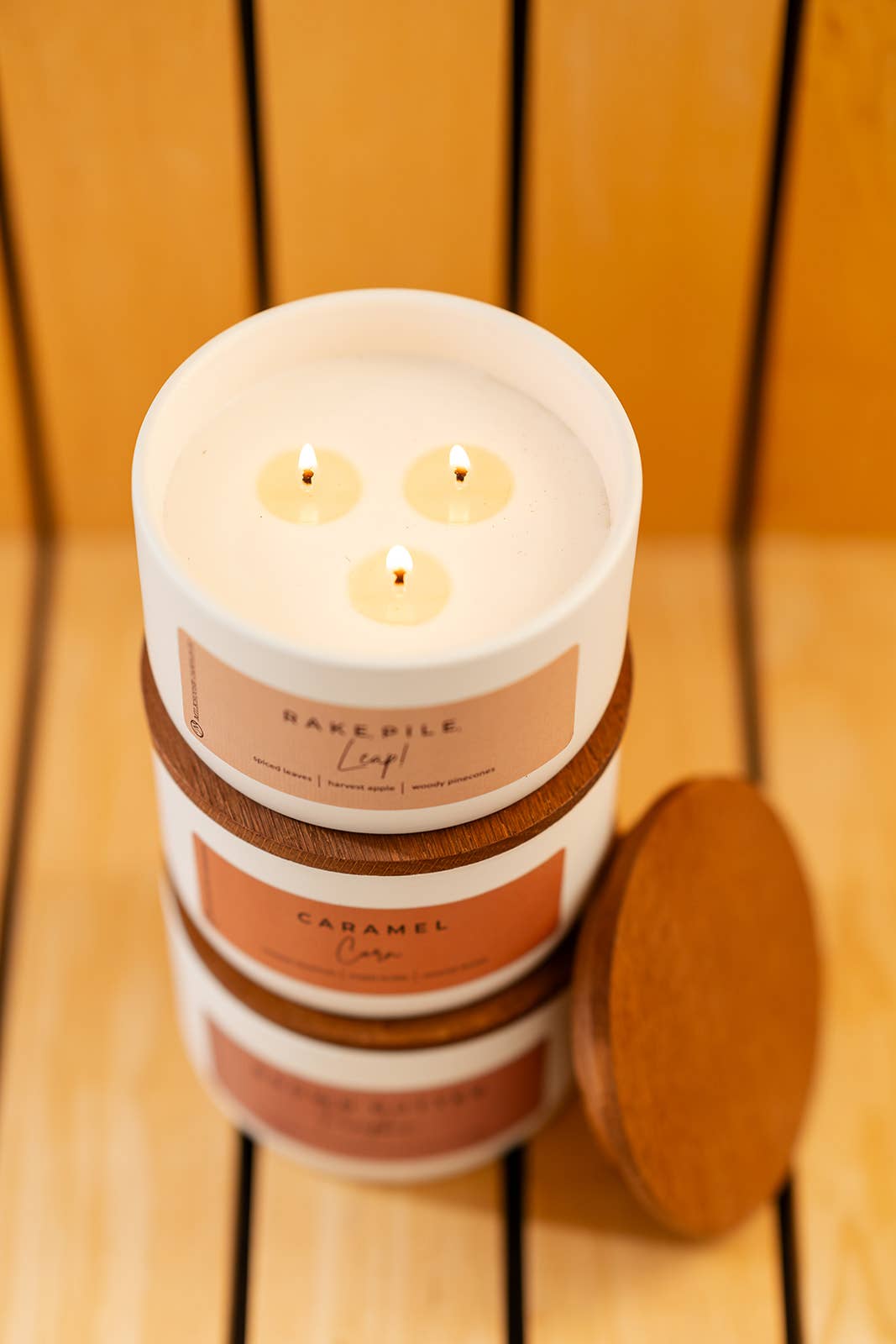 Rake, Pile, Leap | Statement Candle