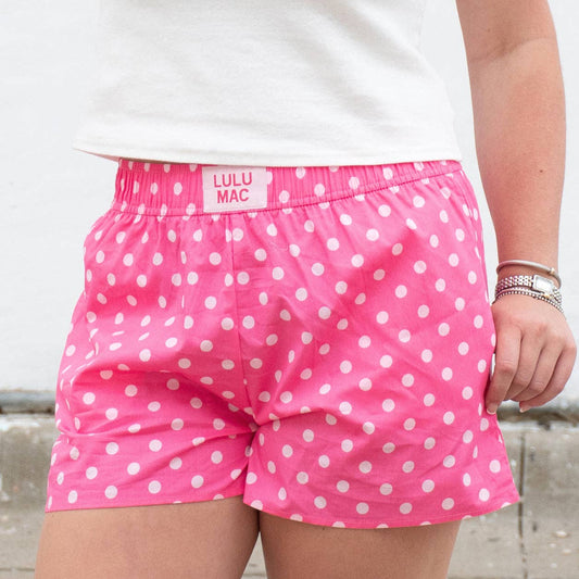 PINK SM POLKA DOT